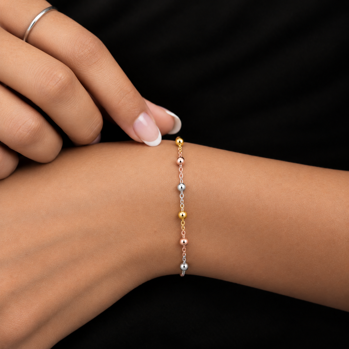 Multicolour Beaded Bracelet