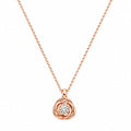 Rose Silver Floral Silver Pendant