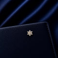 Elegant Floral Silver Nose Pin