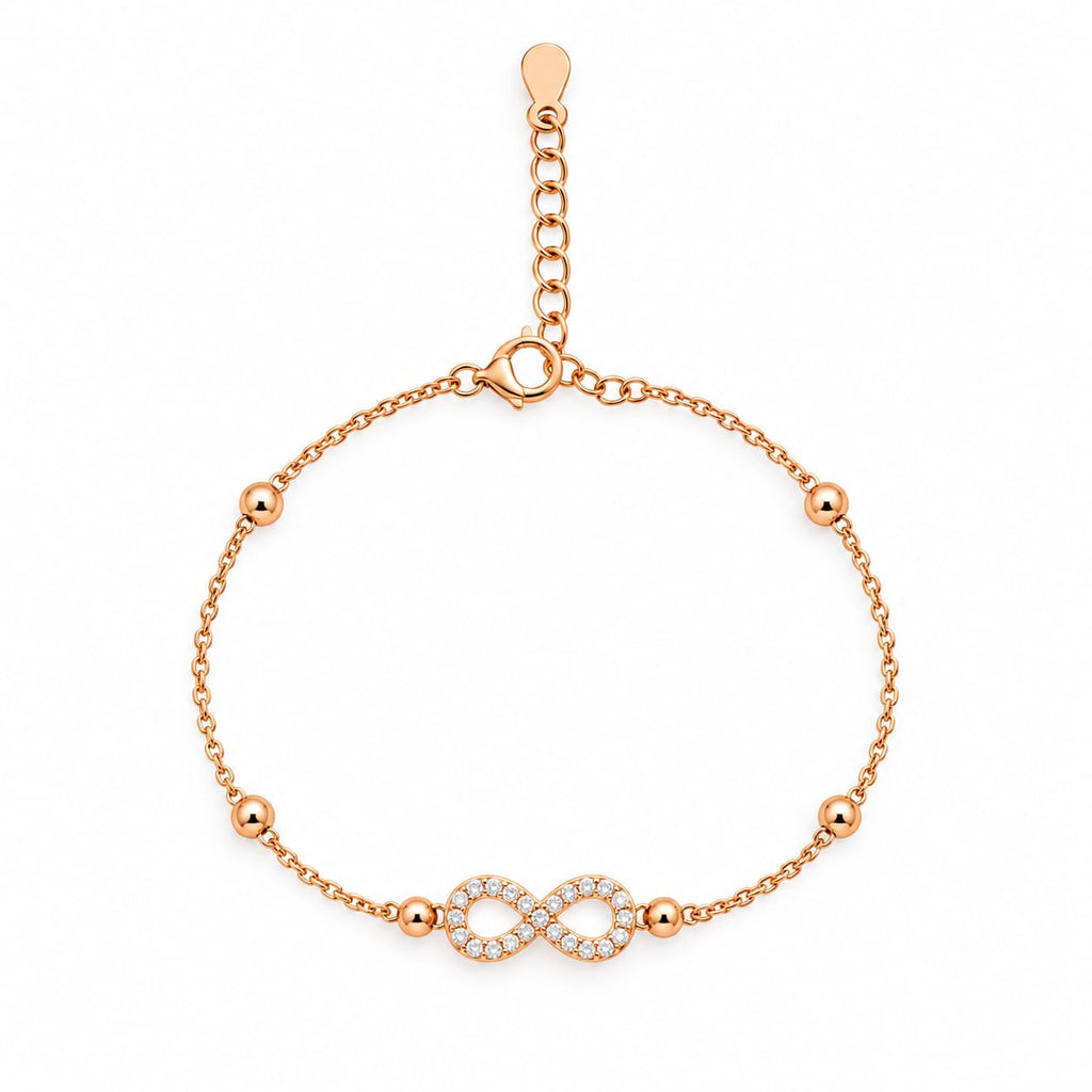 Infinity Love Silver Bracelet