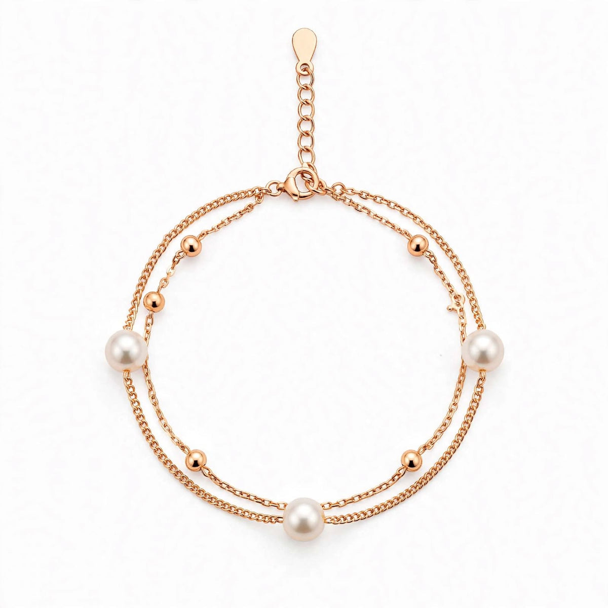 Duo Pearl Strand Bracelet