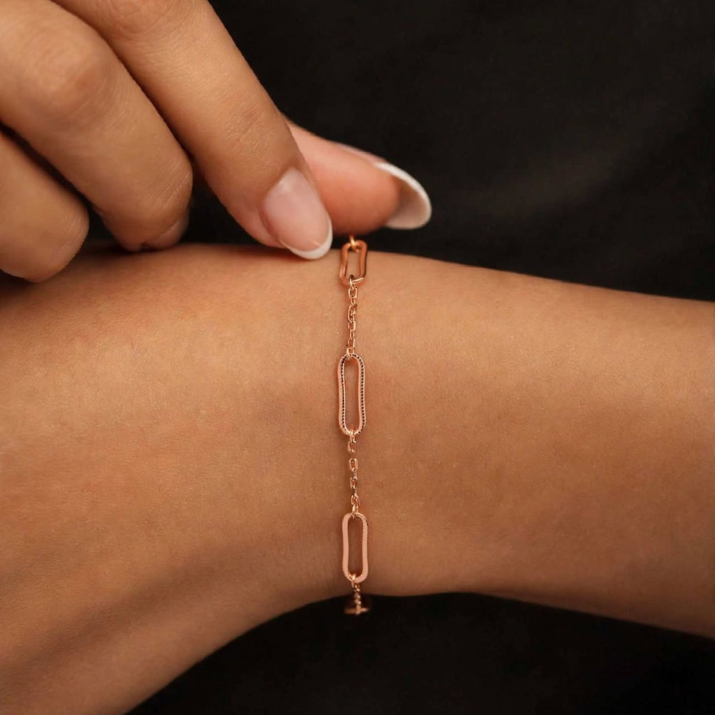 Paperclip Chain Bracelet