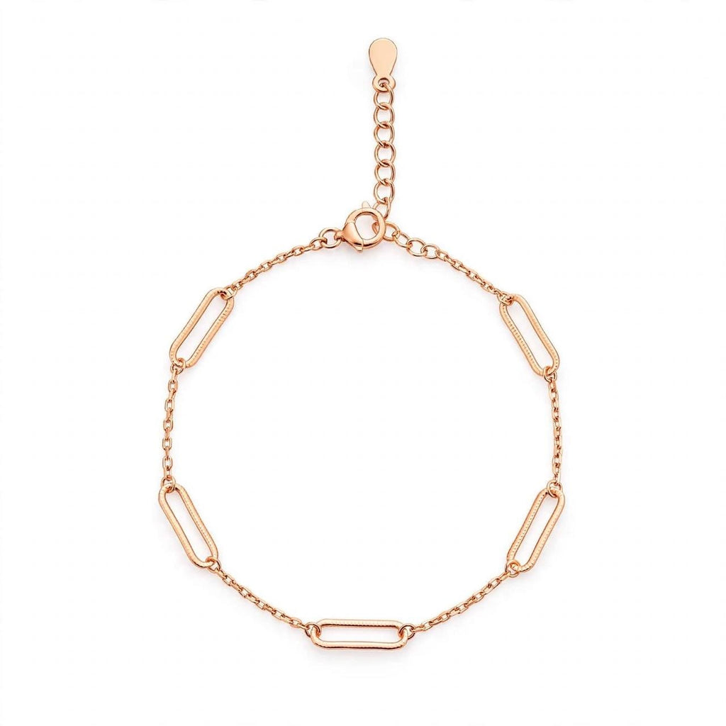Paperclip Chain Bracelet