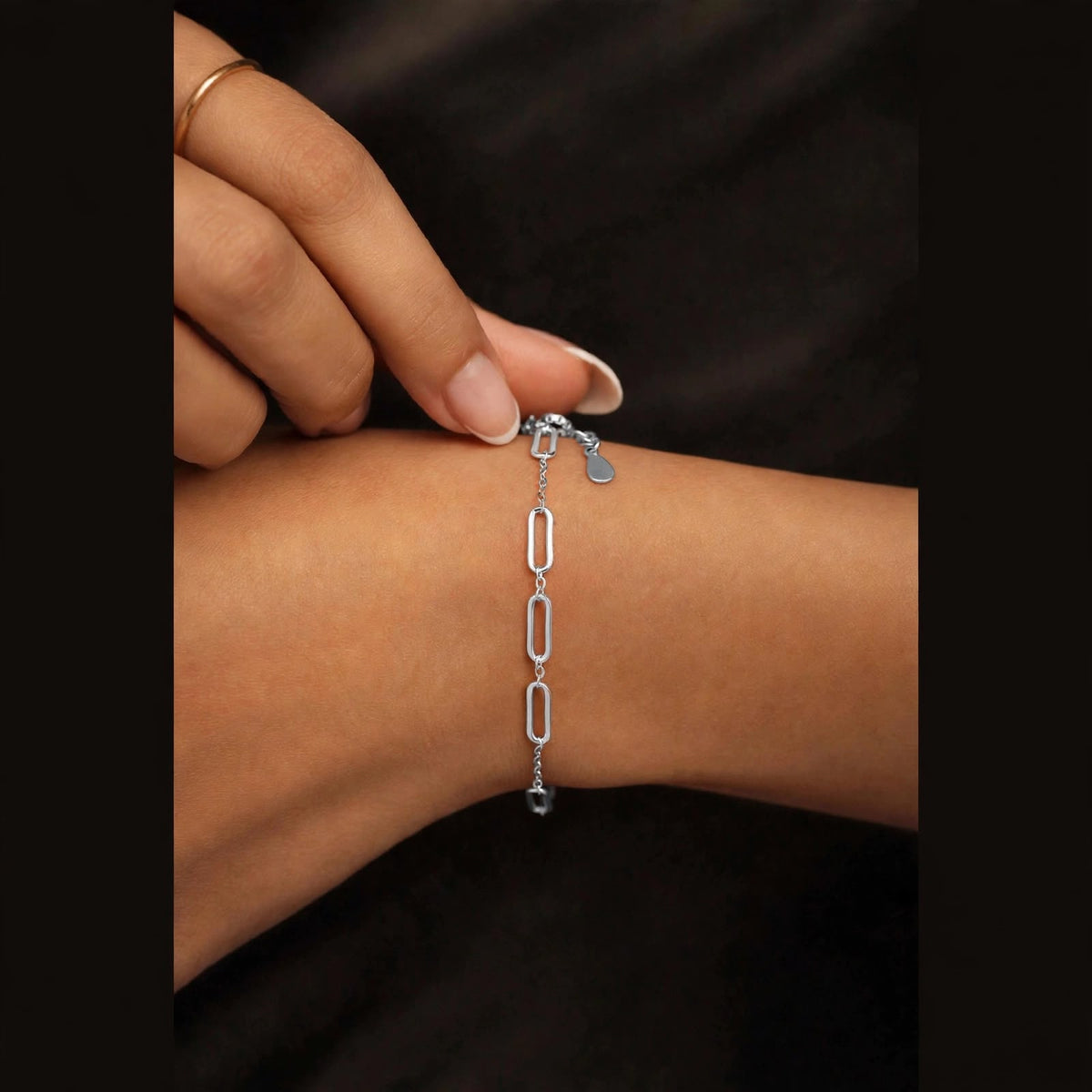 Paper clip Bracelet